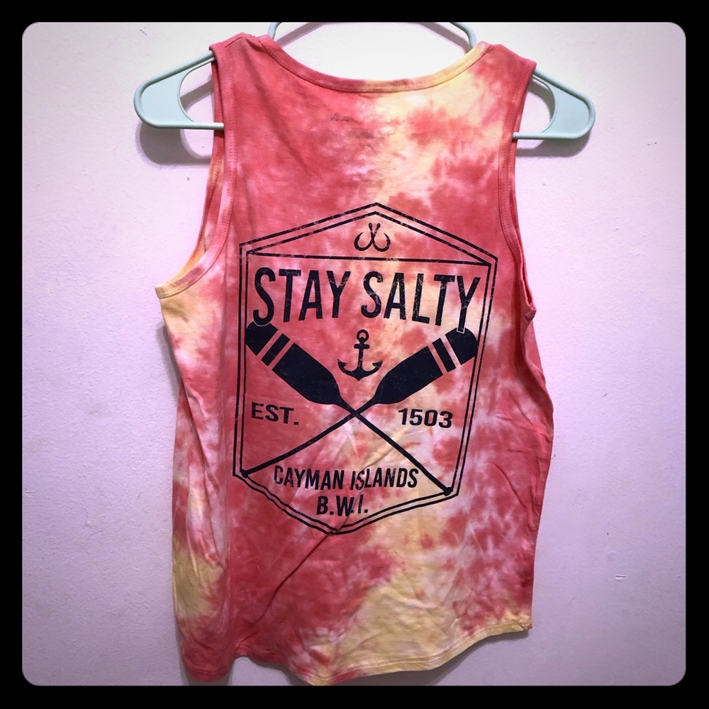 Stay Salty Cayman Islands tank top - XS